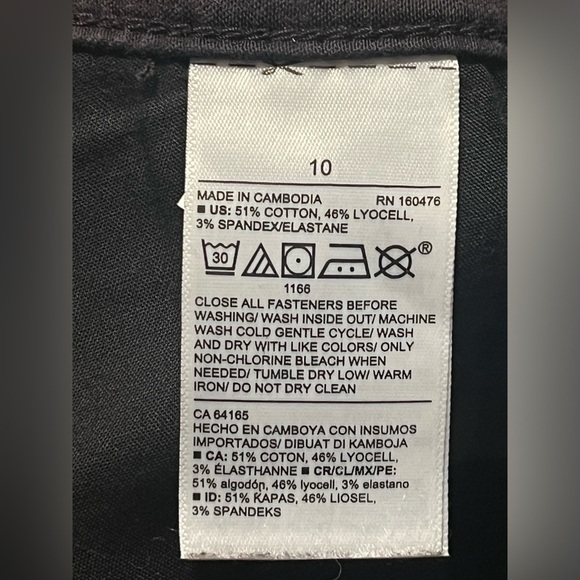 2 for $25 Rockstar super skinny high rise old navy pants size 10 - Picture 3 of 5